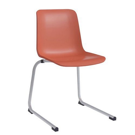 Stohovatelná židle Proza, červená - Perfecta