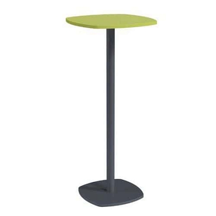 Koktejlový stůl Cicra Perfecta, výška 110 cm, zelená