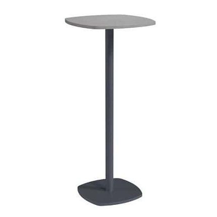 Koktejlový stůl Cicra Perfecta, výška 110 cm, bílá