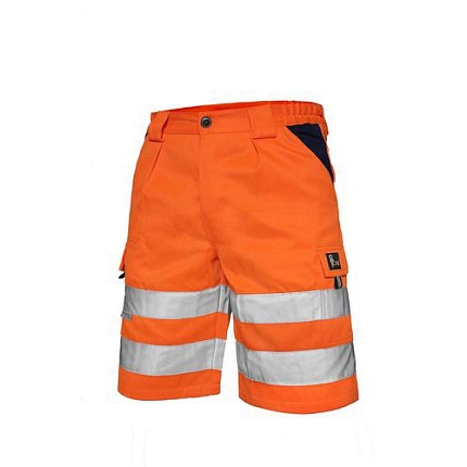 Kraťasy CXS NORWICH, výstražné, pánské, oranžové