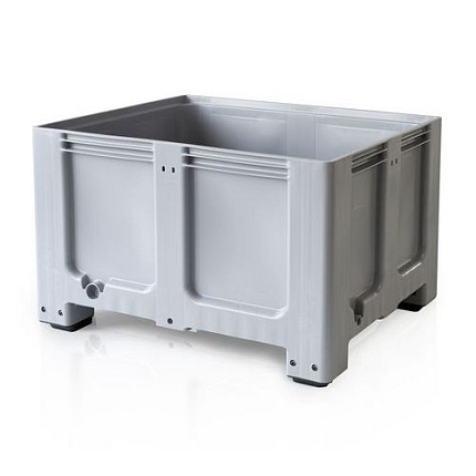 Paletový kontejner, 610 l, 4 nohy