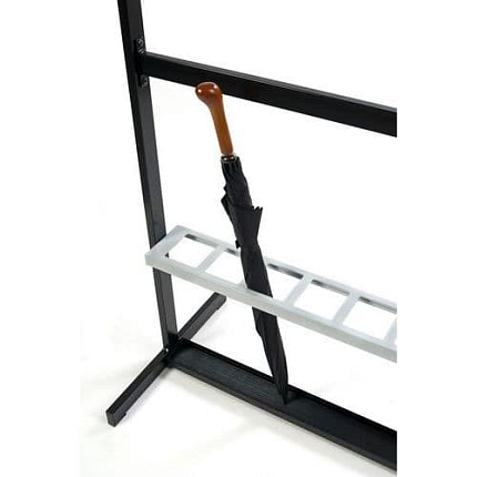 Stojan na deštníky šedý