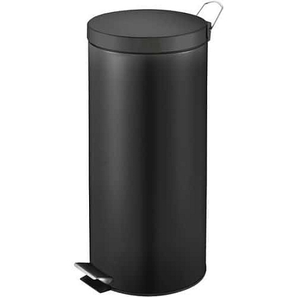 Odpadkový koš s nožním pedálem 30 l černý