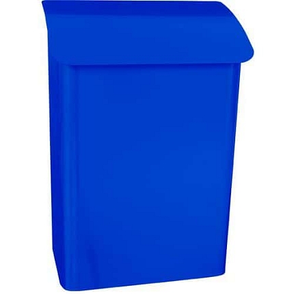 Nástěnná poštovní schránka Lugon modrá