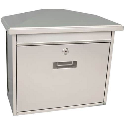 Nástěnná poštovní schránka Zamoran stříbrná