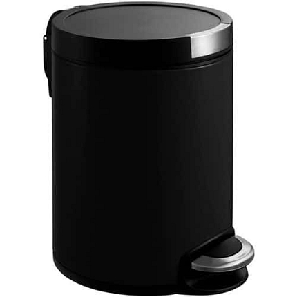 Odpadkový koš s nožním pedálem Artistic 5 l EKO matně černý