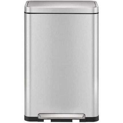 Odpadkový koš s nožním pedálem X–cube 30 l matná nerezová ocel