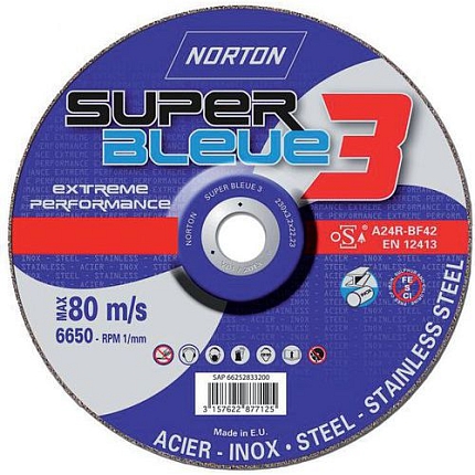 Řezný kotouč s offsetovým nábojem 125x3,20x22,23 BDA 34 SB2