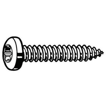 Samořezný šroub s nízkou válcovou hlavou s T-hvězdicí ISO 14585 C Nerezocel A2 ST5,5X70MM