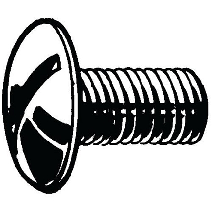 Šroub s nízkou kulovou hlavou s drážkou NF E25-129 Nerezocel A2 M6X30