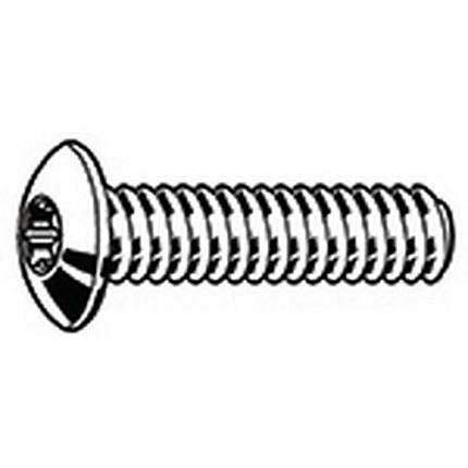 Šroub s půlkulatou hlavou s T-hvězdicí ISO 7380-1 Ocel Pravý Pozinkované 010.9 M4X6