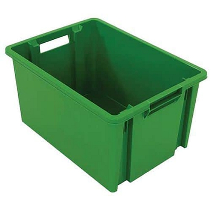 Plastový box NovaBac, 30 l, zelený