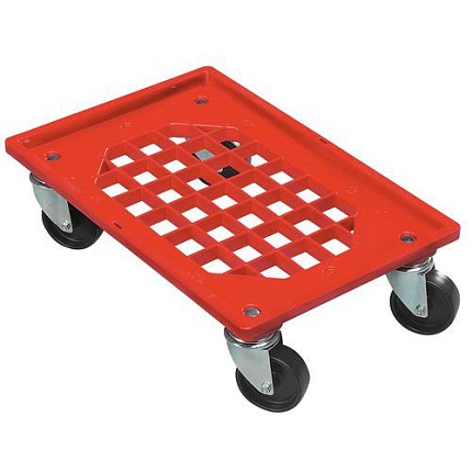 Plastová přepravní plošina na EURO Schoeller Allibert, nosnost 250 kg