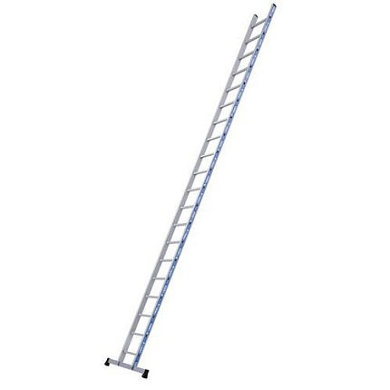 Hliníkový žebřík Platinum Single Tubesca-Comabi, 20 příček