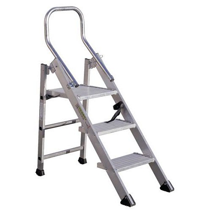 Hliníkové schůdky Comfort XL Tubesca-Comabi, 3 stupně