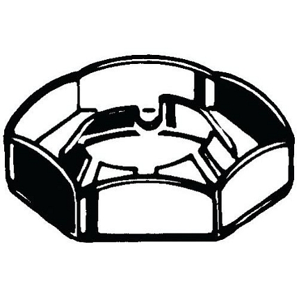 PAL Samosvorná pojistná matice DIN 7967 Pružinová ocel Pozinkované M30