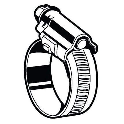 MAXXFAST Hadicová svorka, šířka pásky 12 mm, A2 Nerezocel A2 40-60MM