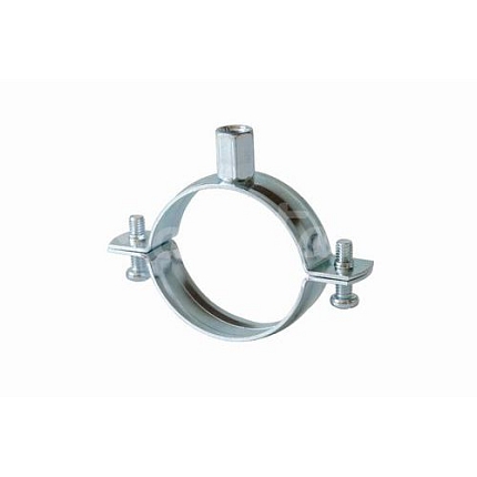 Objímka dvoušroubová M8/M10, 136-139mm bez tl.vl., pozink, 25ks