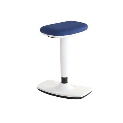 Balanční sedák LEO, bílá/modrá
