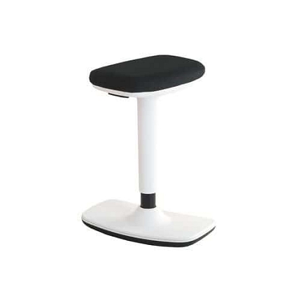 Balanční sedák LEO, bílá/černá