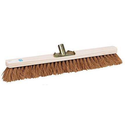 Dřevěný smeták Manutan Expert Long bez tyče, 60 cm