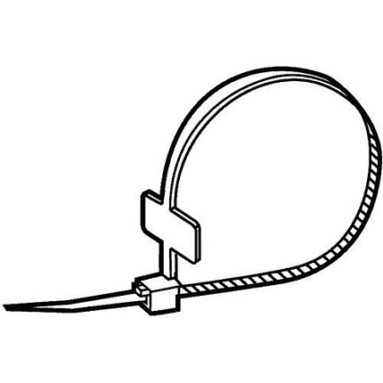 Kabelová spona se štítkem Plast Polyamid (nylon) 6.6 220X4,8MT