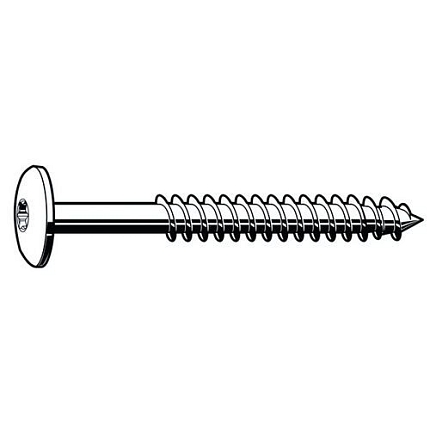 Truss head woodscrew Nerezocel ST4,8X32MM