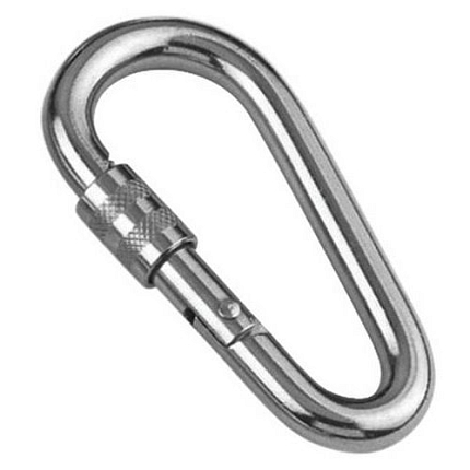 Karabina s pojistnou maticí Nerezocel A4 8X80MM