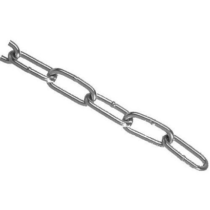 Řetěz DIN 763 Nerezocel A4 8MM-50MTR