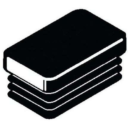 Plast Polyester obdélníková 25-15MM (1-2mm)