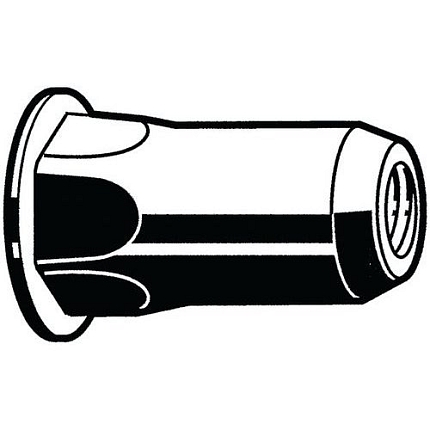 Nýtovací matice kónická s šestihranem otevřený typ Nerezocel A2 10OCH30