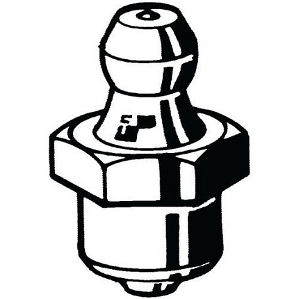 Mazací hlavice natloukací typ A/B/C Ocel Pozinkované 10MM-45°