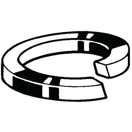 Pružná podložka pro šrouby s válcovou hlavou DIN 7980 Nerezocel A2 M4