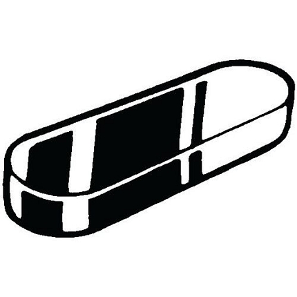 Rovné pero vysoké DIN 6885 A Nerezocel A4 10X8X90MM