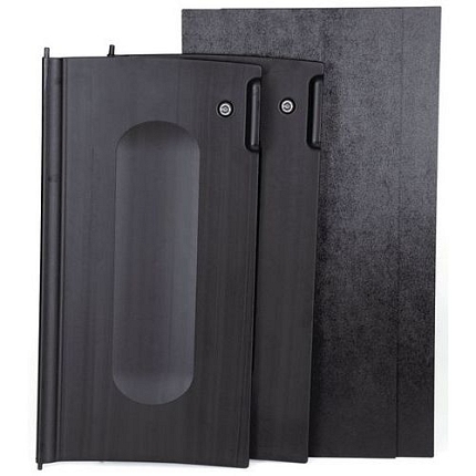 Sada pro zamykání dveří černá