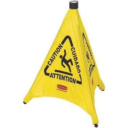 Kužel Pop Up 50,8 cm žlutý