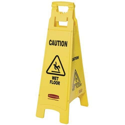 Čtyřstranná značka – výstraha žlutá