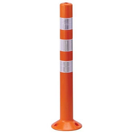 Reflexní zahrazovací sloupek King, výška 820 mm