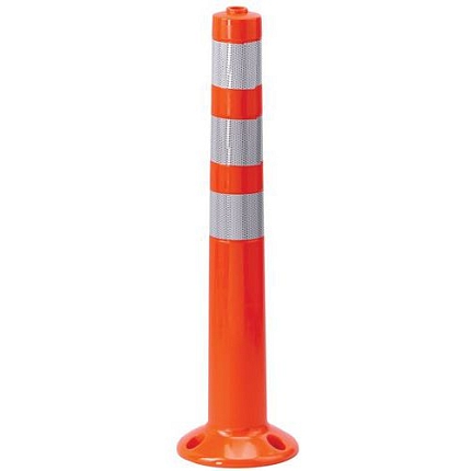 Reflexní zahrazovací sloupek King, výška 750 mm