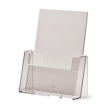 Plexi zásobník na letáky JD2, 1 kapsa na výšku, A5