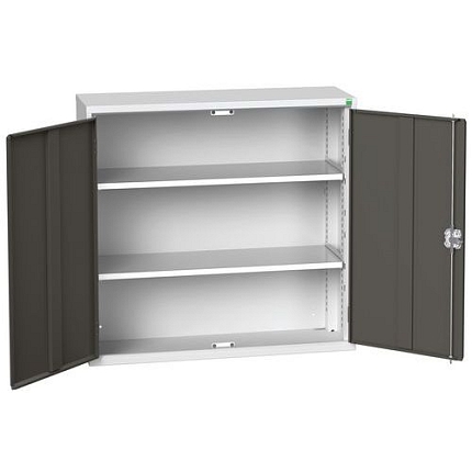 Dílenská skříň policová Bott Verso, 100 x 105 x 35 cm, 2 police, šedá-antracit