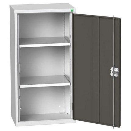 Dílenská skříňka policová Bott Verso, 100 x 52,5 x 35 cm, 2 police, šedá-antracit