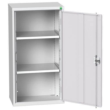 Dílenská skříňka policová Bott Verso, 100 x 52,5 x 35 cm, 2 police, šedá-šedá