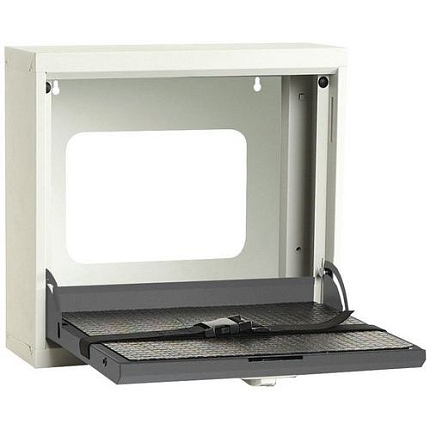 Kovová schránka na notebook Bott, šedá-antracit