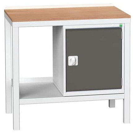 Dílenský stůl Bott Verso Weld, 93 x 100 x 60 cm, 1 skříňka, multiplex, šedá-antracit