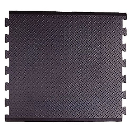 Protiúnavová průmyslová dlaždice Notrax 545 Interlock s diamantovým povrchem, 71 x 79 cm, středový díl