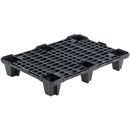 Plastová paleta, 13 x 80 x 60 cm - Manutan Expert