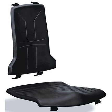 Náhradní pěnové antistatické ESD polstrování pro židle Bimos Neon, černá