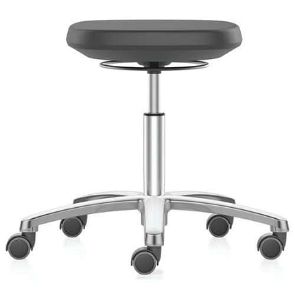 ESD antistatická stolička Bimos Labsit s kolečky, černá