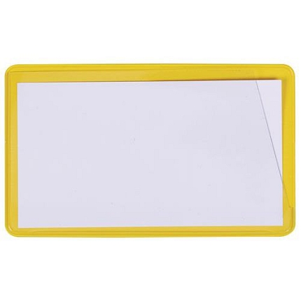 Informační štítky na regály Manutan Expert, lepicí, 100 ks, 100 x 60 mm